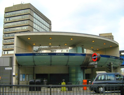 Southwark Tube Station, London